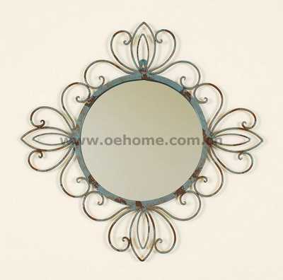 8510 Metal decorative wall mirrors for Hosipitality